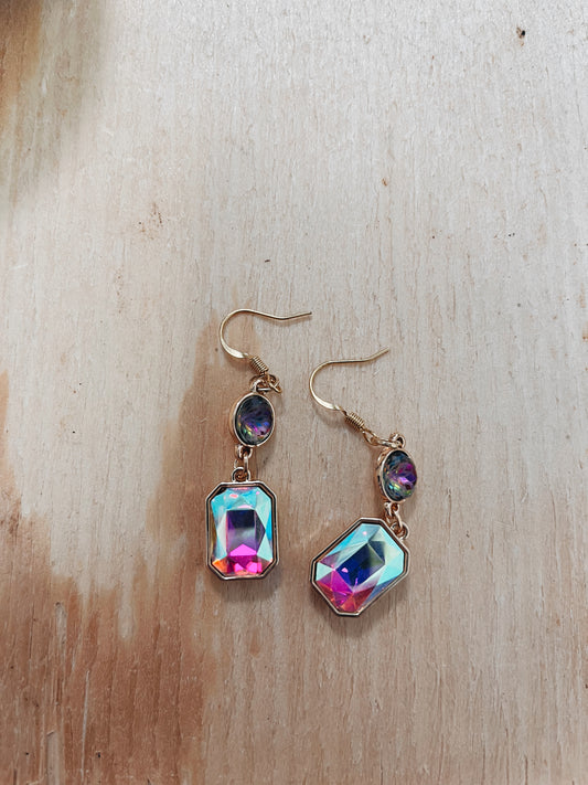 baby gem earrings